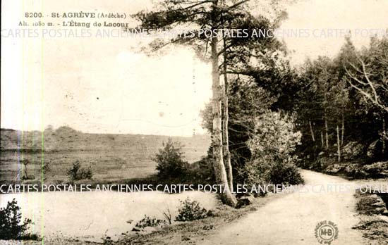 Cartes postales anciennes > CARTES POSTALES > carte postale ancienne > cartes-postales-ancienne.com Auvergne rhone alpes Ardeche Saint Agreve