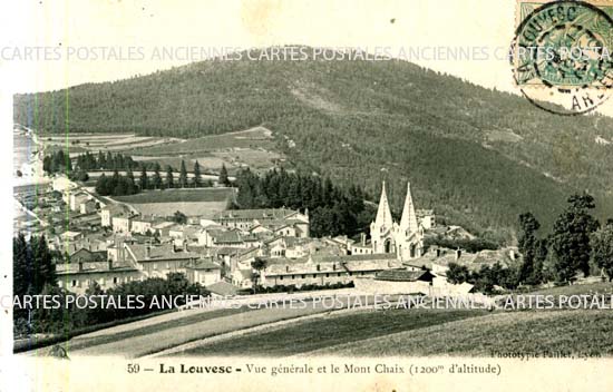 Cartes postales anciennes > CARTES POSTALES > carte postale ancienne > cartes-postales-ancienne.com Auvergne rhone alpes Lalouvesc