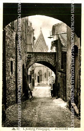 Cartes postales anciennes > CARTES POSTALES > carte postale ancienne > cartes-postales-ancienne.com Ardeche  Aubenas