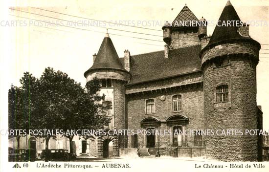 Cartes postales anciennes > CARTES POSTALES > carte postale ancienne > cartes-postales-ancienne.com Ardeche  Aubenas