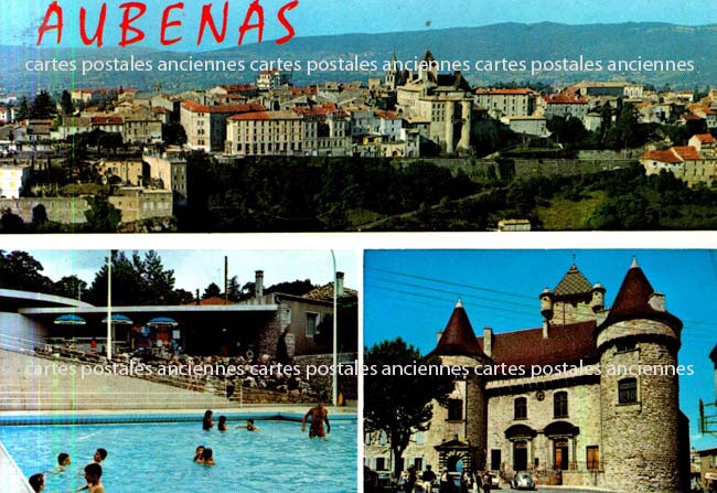 Cartes postales anciennes > CARTES POSTALES > carte postale ancienne > cartes-postales-ancienne.com Ardeche  Aubenas