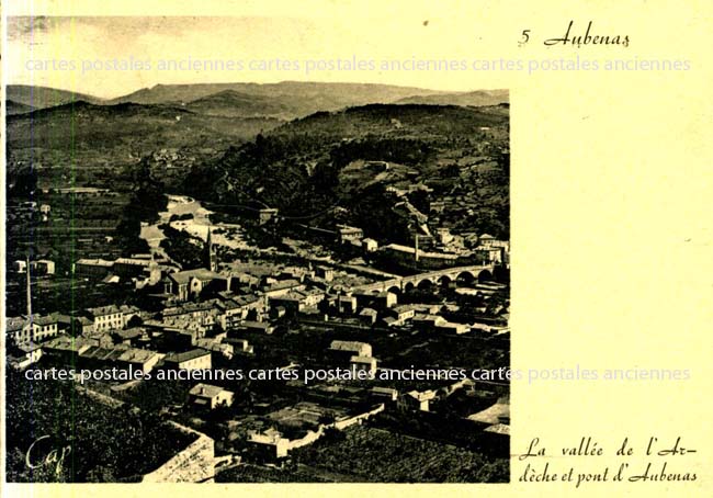 Cartes postales anciennes > CARTES POSTALES > carte postale ancienne > cartes-postales-ancienne.com Ardeche  Aubenas