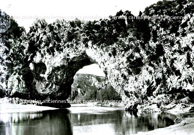 Cartes postales anciennes > CARTES POSTALES > carte postale ancienne > cartes-postales-ancienne.com Ardeche  Vallon Pont D Arc