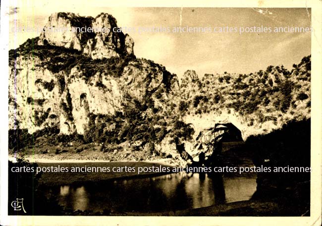 Cartes postales anciennes > CARTES POSTALES > carte postale ancienne > cartes-postales-ancienne.com Ardeche  Vallon Pont D Arc