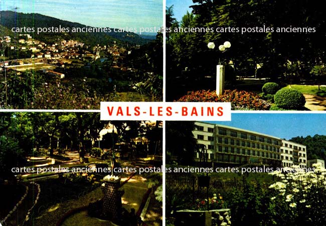 Cartes postales anciennes > CARTES POSTALES > carte postale ancienne > cartes-postales-ancienne.com Ardeche  Vals Les Bains