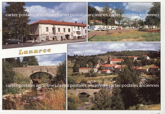 Cartes postales anciennes > CARTES POSTALES > carte postale ancienne > cartes-postales-ancienne.com Ardeche  Lanarce