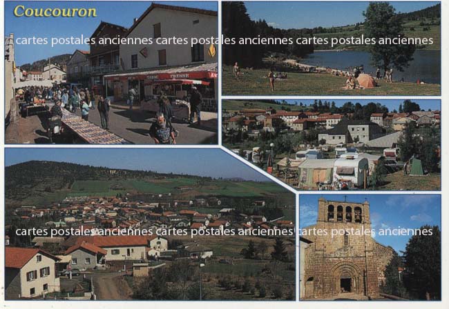 Cartes postales anciennes > CARTES POSTALES > carte postale ancienne > cartes-postales-ancienne.com Auvergne rhone alpes Ardeche Coucouron