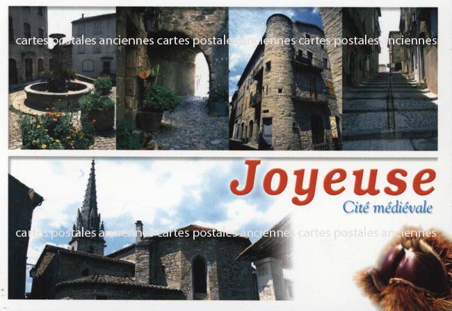 Cartes postales anciennes > CARTES POSTALES > carte postale ancienne > cartes-postales-ancienne.com Auvergne rhone alpes Ardeche Joyeuse