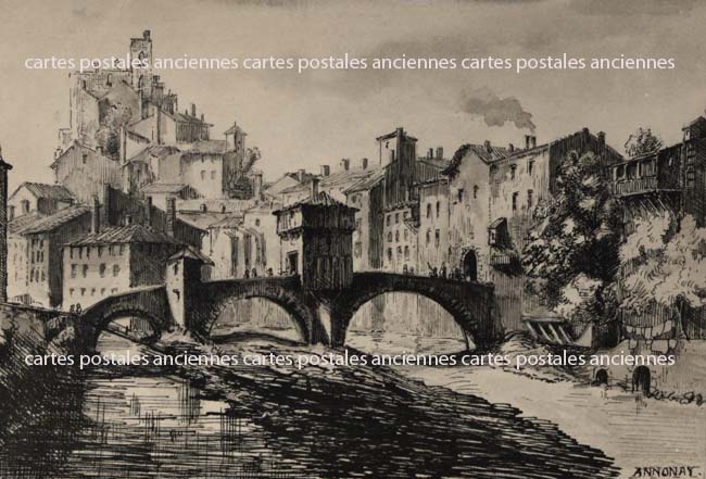 Cartes postales anciennes > CARTES POSTALES > carte postale ancienne > cartes-postales-ancienne.com Ardeche  Annonay