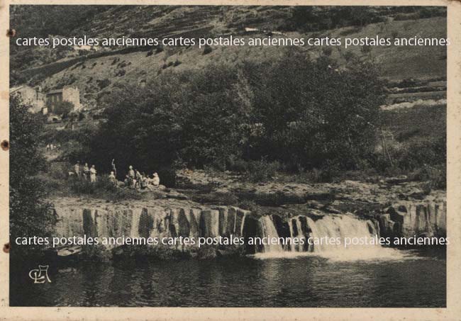 Cartes postales anciennes > CARTES POSTALES > carte postale ancienne > cartes-postales-ancienne.com Auvergne rhone alpes Ardeche Pont De Labeaume