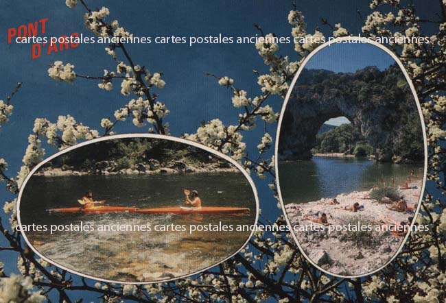 Cartes postales anciennes > CARTES POSTALES > carte postale ancienne > cartes-postales-ancienne.com Ardeche  Vallon Pont D Arc