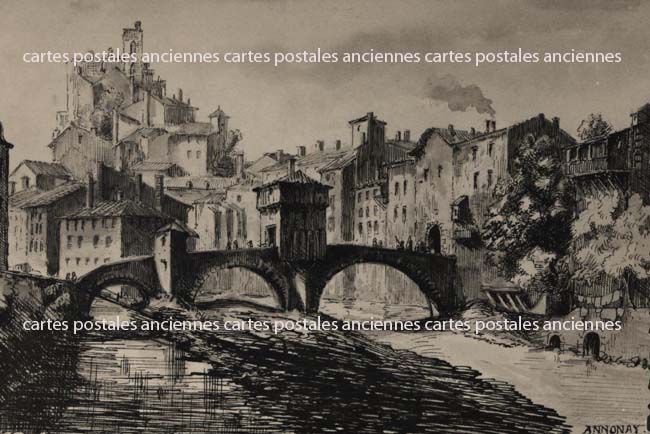 Cartes postales anciennes > CARTES POSTALES > carte postale ancienne > cartes-postales-ancienne.com Ardeche  Annonay
