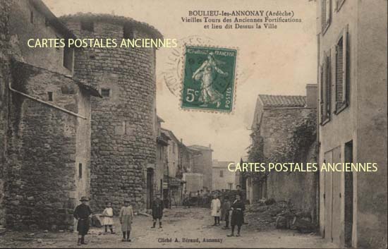 Cartes postales anciennes > CARTES POSTALES > carte postale ancienne > cartes-postales-ancienne.com Cartes rares Boulieu Les Annonay