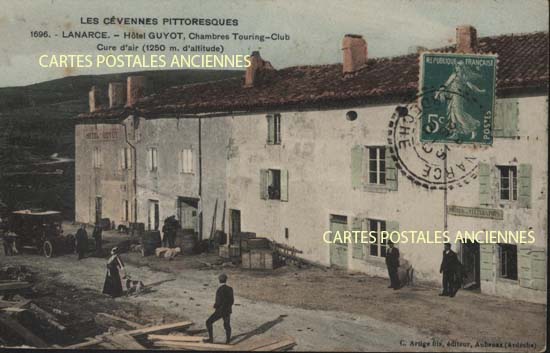Cartes postales anciennes > CARTES POSTALES > carte postale ancienne > cartes-postales-ancienne.com Rares Ardeche Lanarce