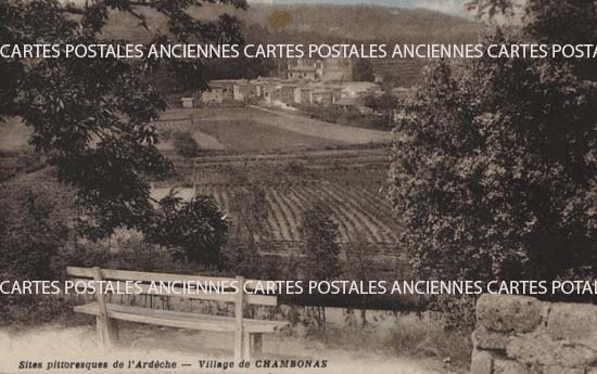 Cartes postales anciennes > CARTES POSTALES > carte postale ancienne > cartes-postales-ancienne.com Ardeche  Chambonas