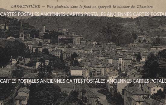 Cartes postales anciennes > CARTES POSTALES > carte postale ancienne > cartes-postales-ancienne.com Auvergne rhone alpes Ardeche Largentiere