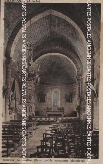 Cartes postales anciennes > CARTES POSTALES > carte postale ancienne > cartes-postales-ancienne.com Ardeche  Chambonas