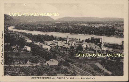 Cartes postales anciennes > CARTES POSTALES > carte postale ancienne > cartes-postales-ancienne.com Auvergne rhone alpes Ardeche Chateaubourg