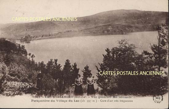 Cartes postales anciennes > CARTES POSTALES > carte postale ancienne > cartes-postales-ancienne.com Auvergne rhone alpes Ardeche Le Lac D Issarles