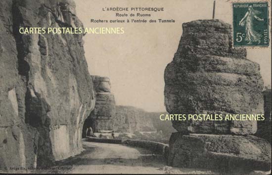 Cartes postales anciennes > CARTES POSTALES > carte postale ancienne > cartes-postales-ancienne.com Ardeche  Ruoms