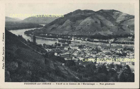 Cartes postales anciennes > CARTES POSTALES > carte postale ancienne > cartes-postales-ancienne.com Ardeche  Tournon Sur Rhone
