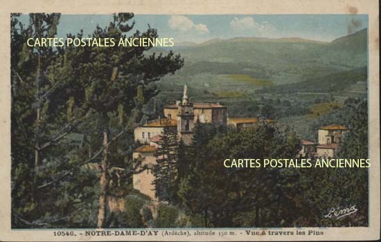 Cartes postales anciennes > CARTES POSTALES > carte postale ancienne > cartes-postales-ancienne.com Auvergne rhone alpes Ardeche Saint Romain d'Ay