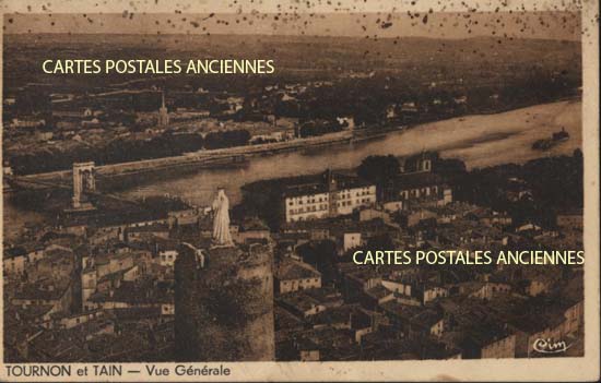 Cartes postales anciennes > CARTES POSTALES > carte postale ancienne > cartes-postales-ancienne.com Ardeche  Tournon Sur Rhone