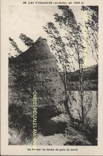 Cartes postales anciennes > CARTES POSTALES > carte postale ancienne > cartes-postales-ancienne.com Ardeche  Le Lac d'Issarles