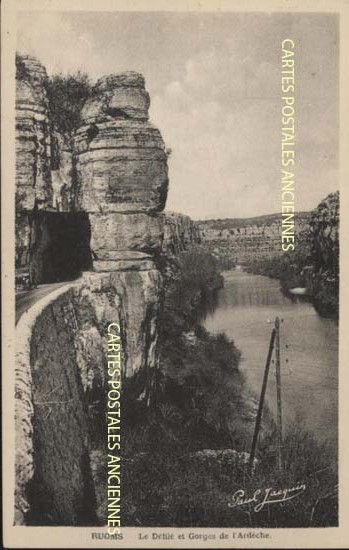 Cartes postales anciennes > CARTES POSTALES > carte postale ancienne > cartes-postales-ancienne.com Ardeche  Ruoms