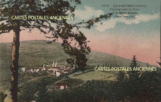 Cartes postales anciennes > CARTES POSTALES > carte postale ancienne > cartes-postales-ancienne.com Ardeche  Lalouvesc