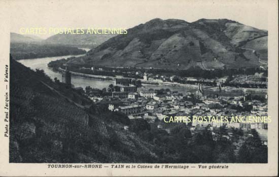 Cartes postales anciennes > CARTES POSTALES > carte postale ancienne > cartes-postales-ancienne.com Ardeche  Tournon Sur Rhone