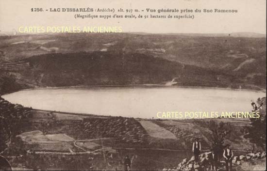 Cartes postales anciennes > CARTES POSTALES > carte postale ancienne > cartes-postales-ancienne.com Auvergne rhone alpes Ardeche Le Lac D Issarles