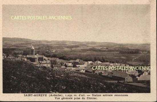 Cartes postales anciennes > CARTES POSTALES > carte postale ancienne > cartes-postales-ancienne.com Ardeche  Saint Agreve