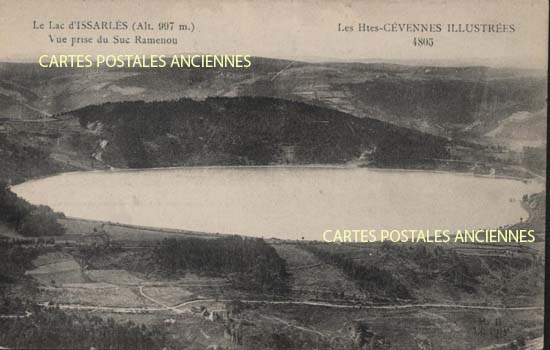 Cartes postales anciennes > CARTES POSTALES > carte postale ancienne > cartes-postales-ancienne.com Auvergne rhone alpes Ardeche Le Lac D Issarles