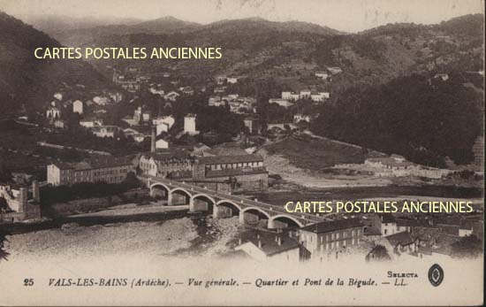 Cartes postales anciennes > CARTES POSTALES > carte postale ancienne > cartes-postales-ancienne.com Ardeche  Vals Les Bains