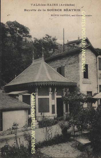 Cartes postales anciennes > CARTES POSTALES > carte postale ancienne > cartes-postales-ancienne.com Auvergne rhone alpes Ardeche Vals Les Bains