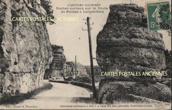 Cartes postales anciennes > CARTES POSTALES > carte postale ancienne > cartes-postales-ancienne.com Ardeche  Ruoms