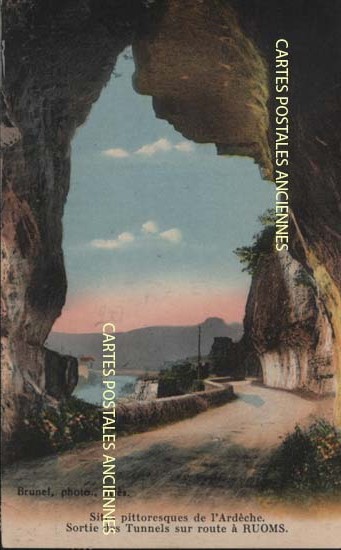 Cartes postales anciennes > CARTES POSTALES > carte postale ancienne > cartes-postales-ancienne.com Ardeche  Ruoms