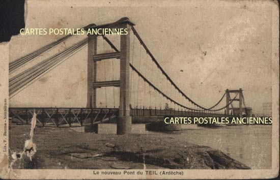 Cartes postales anciennes > CARTES POSTALES > carte postale ancienne > cartes-postales-ancienne.com Auvergne rhone alpes Ardeche Le Teil