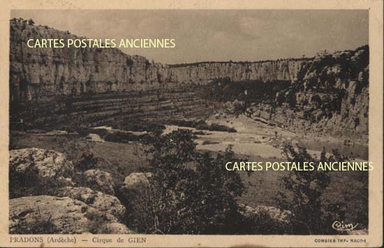 Cartes postales anciennes > CARTES POSTALES > carte postale ancienne > cartes-postales-ancienne.com Auvergne rhone alpes Ardeche Pradons