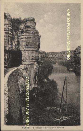 Cartes postales anciennes > CARTES POSTALES > carte postale ancienne > cartes-postales-ancienne.com Ardeche  Ruoms