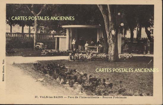 Cartes postales anciennes > CARTES POSTALES > carte postale ancienne > cartes-postales-ancienne.com Ardeche  Vals Les Bains