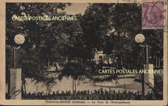 Cartes postales anciennes > CARTES POSTALES > carte postale ancienne > cartes-postales-ancienne.com Ardeche  Vals Les Bains