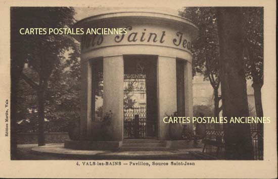 Cartes postales anciennes > CARTES POSTALES > carte postale ancienne > cartes-postales-ancienne.com Ardeche  Vals Les Bains