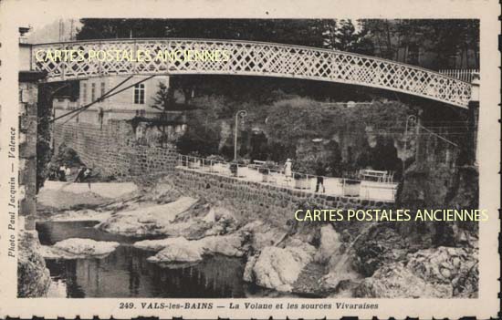 Cartes postales anciennes > CARTES POSTALES > carte postale ancienne > cartes-postales-ancienne.com Ardeche  Vals Les Bains