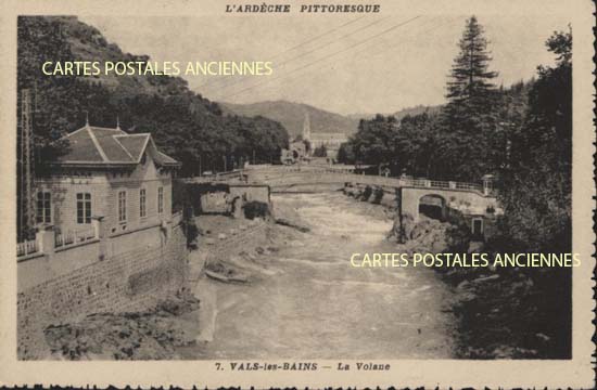 Cartes postales anciennes > CARTES POSTALES > carte postale ancienne > cartes-postales-ancienne.com Ardeche  Vals Les Bains