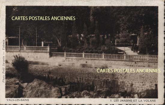 Cartes postales anciennes > CARTES POSTALES > carte postale ancienne > cartes-postales-ancienne.com Ardeche  Vals Les Bains