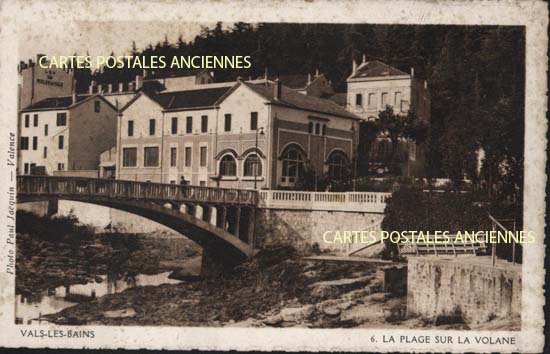 Cartes postales anciennes > CARTES POSTALES > carte postale ancienne > cartes-postales-ancienne.com Ardeche  Vals Les Bains