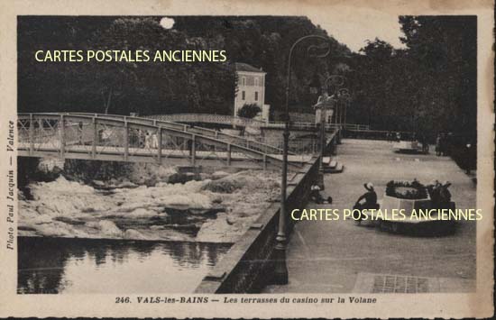 Cartes postales anciennes > CARTES POSTALES > carte postale ancienne > cartes-postales-ancienne.com Ardeche  Vals Les Bains