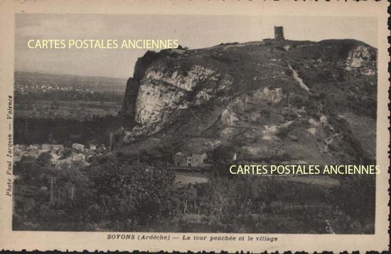 Cartes postales anciennes > CARTES POSTALES > carte postale ancienne > cartes-postales-ancienne.com Ardeche  Soyons